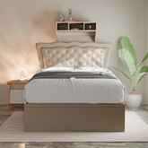 Cresson Faux Leather Storage Bed Frame