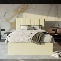 Snova Faux Leather Drawer Bed Frame