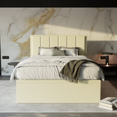 Snova Faux Leather Storage Bed