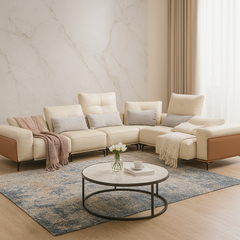 Rangie Genuine Leather Electric Slider Sofa