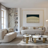 Elan Light Brown Fabric Sofa