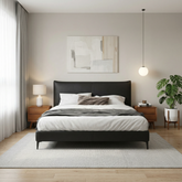 Elvie Leather Bed Frame