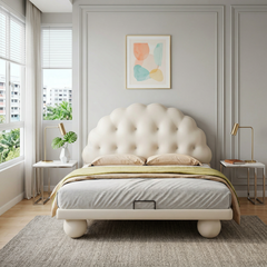 Aroa Leather Bed Frame