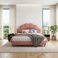 Bruno Leather Bed Frame