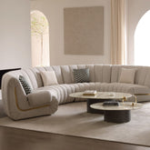 Brava Fabric Sectional Sofa