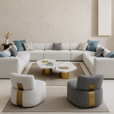 Eon Fabric Sectional Sofa