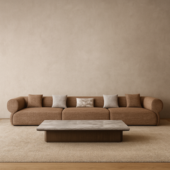 Birch Fabric Sofa (4 Seater)