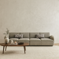 Flora Fabric Sectional Sofa