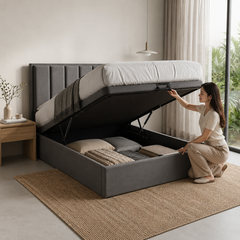 Snova Fabric Storage Bed Frame