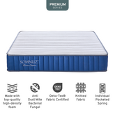 Somnuz® Roman Supreme 10 Inch Individual Pocketed Spring Mattress