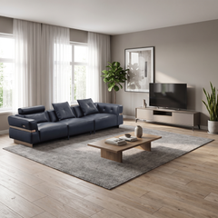 Vivianna Electric Recliner Genuine Leather Sofa