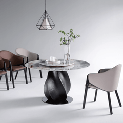 Gintel Sintered Stone Round Dining Table