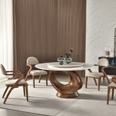 Yuri Sintered Stone Round Dining Table