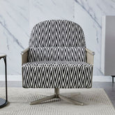 Amore Printed Fabric Armchair