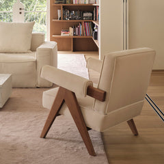 Ermes Ash Wood Armchair