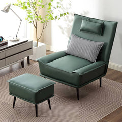Isacco Faux Leather Armchair