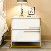 Kosmo White Bedside Table