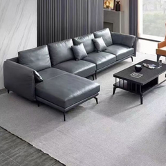 Giacinta Faux Leather Sofa (Sectional)