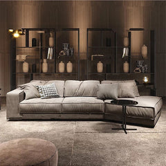 Lara Leathaire Angled Sectional Sofa