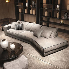 Lara Leathaire Angled Sectional Sofa