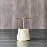 Livia Fluted Side Table