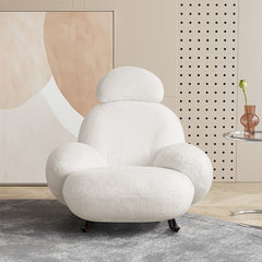 Alfio Fabric Rocking Chair