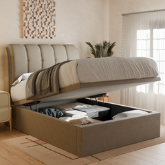 Nolana Fabric Storage Bed Frame