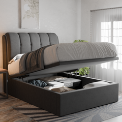 Nolana Fabric Storage Bed Frame