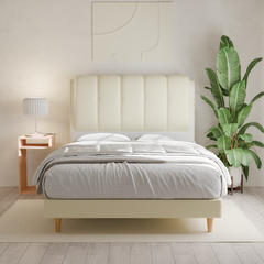 Nolana Faux Leather Bed Frame