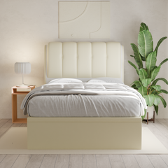 Nolana Faux Leather Storage Bed Frame