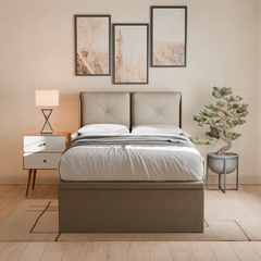 Kendrix Fabric Storage Bed Frame