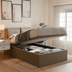Kendrix Fabric Storage Bed Frame