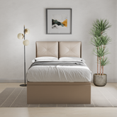 Kendrix Faux Leather Storage Bed Frame