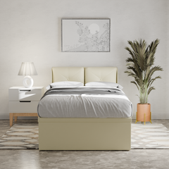 Kendrix Faux Leather Storage Bed Frame