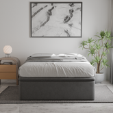 Maelis Fabric Storage Bed Frame