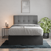 Zerith Fabric Storage Bed Frame