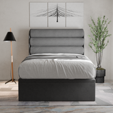 Jovian Fabric Storage Bed Frame