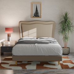 Freyla Faux Leather Bed Frame
