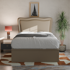 Freyla Faux Leather Storage Bed Frame