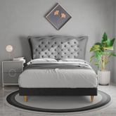 Harlen Fabric Bed Frame