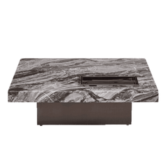 Francesco Cultured Marble Coffee Table (Square) - Maxi Home Furnishing
