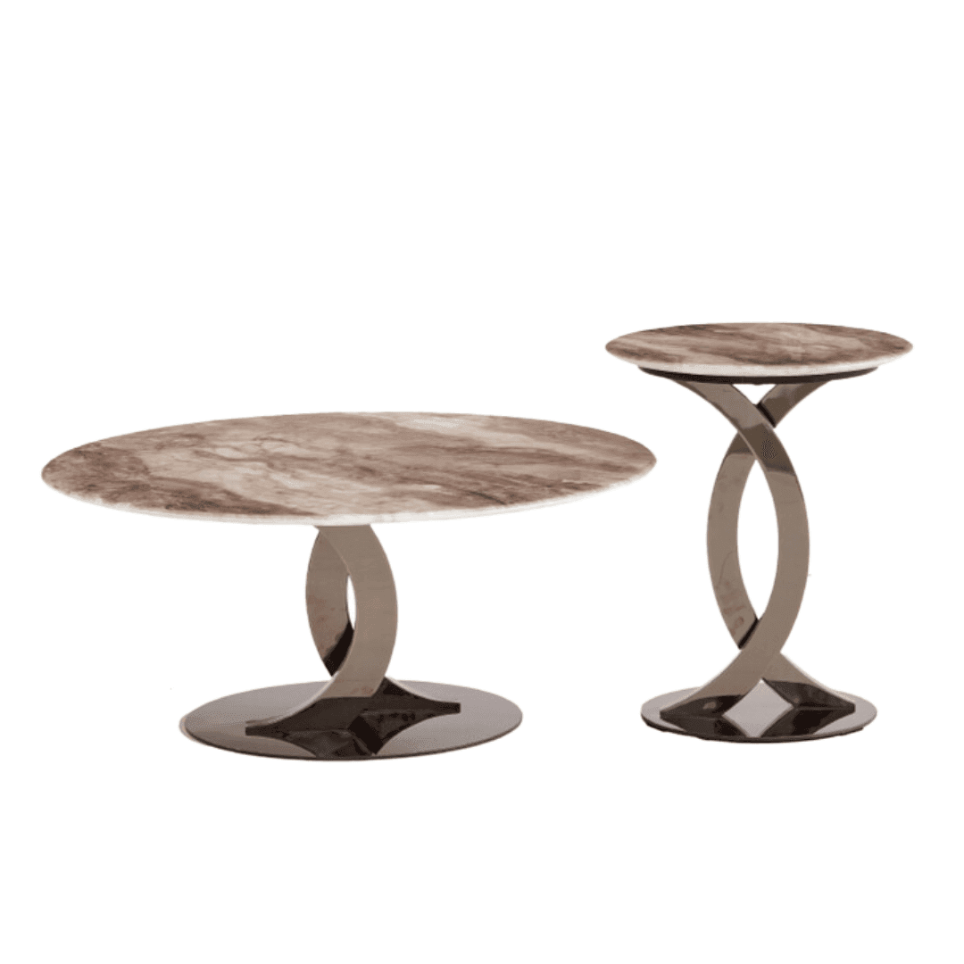 Zora Cultured Marble Nesting Coffee Table Maxi Home