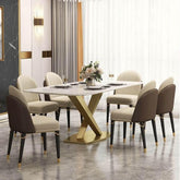 Accardi III Sintered Stone Dining Table - Maxi Home Furnishing