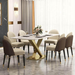 Accardi III Sintered Stone Dining Table - Maxi Home Furnishing