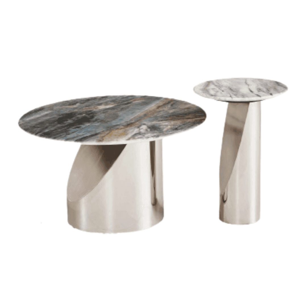 Sebastian Cultured Marble Nesting Coffee Table Maxi Home