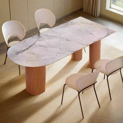 Jorvik Sintered Stone Dining Set (1+4) - Clearance only 5 sets