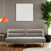 Mila Grey Fabric Sofa Bed (Pet Friendly)