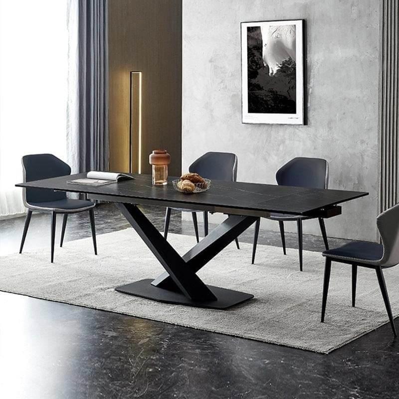 Giuliano Sintered Stone Extendable Dining Table - Maxi Home Furnishing