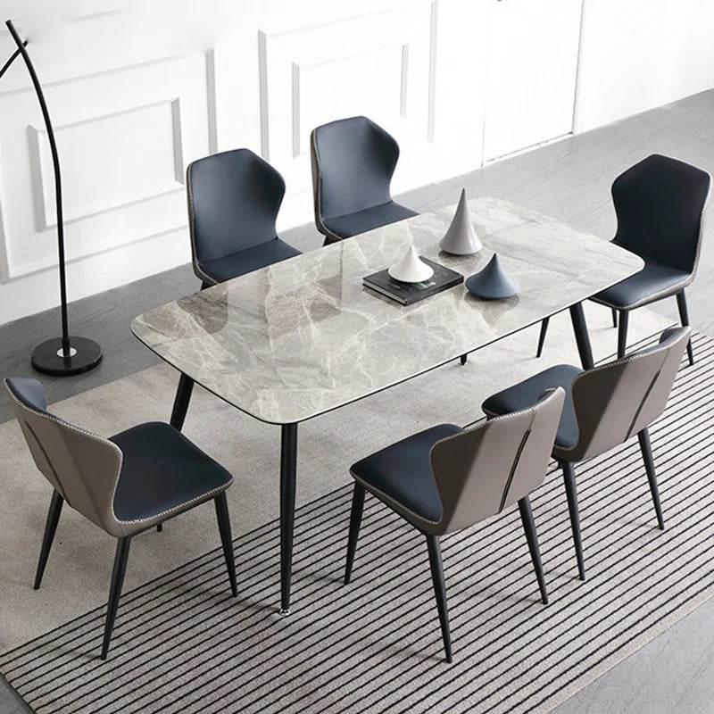 Galano II Sintered Stone Dining Table - Maxi Home Furnishing