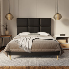 Caspian Genuine Leather Bed Frame By Esteller